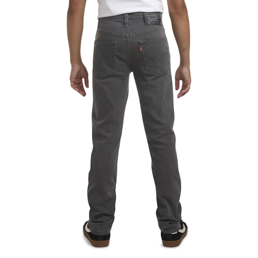 Levi's Jean 511 Slim Eco Performance Niño | Gris Oscuro/Grafito