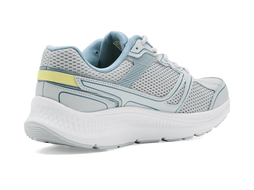 Skechers -Tenis Deportivos para Correr Skechers Go Run Consistent 2.0 con Amortiguación Ultraligera para Mujer (Gris/Azul Claro) (Talla Adulta 35 - 41)