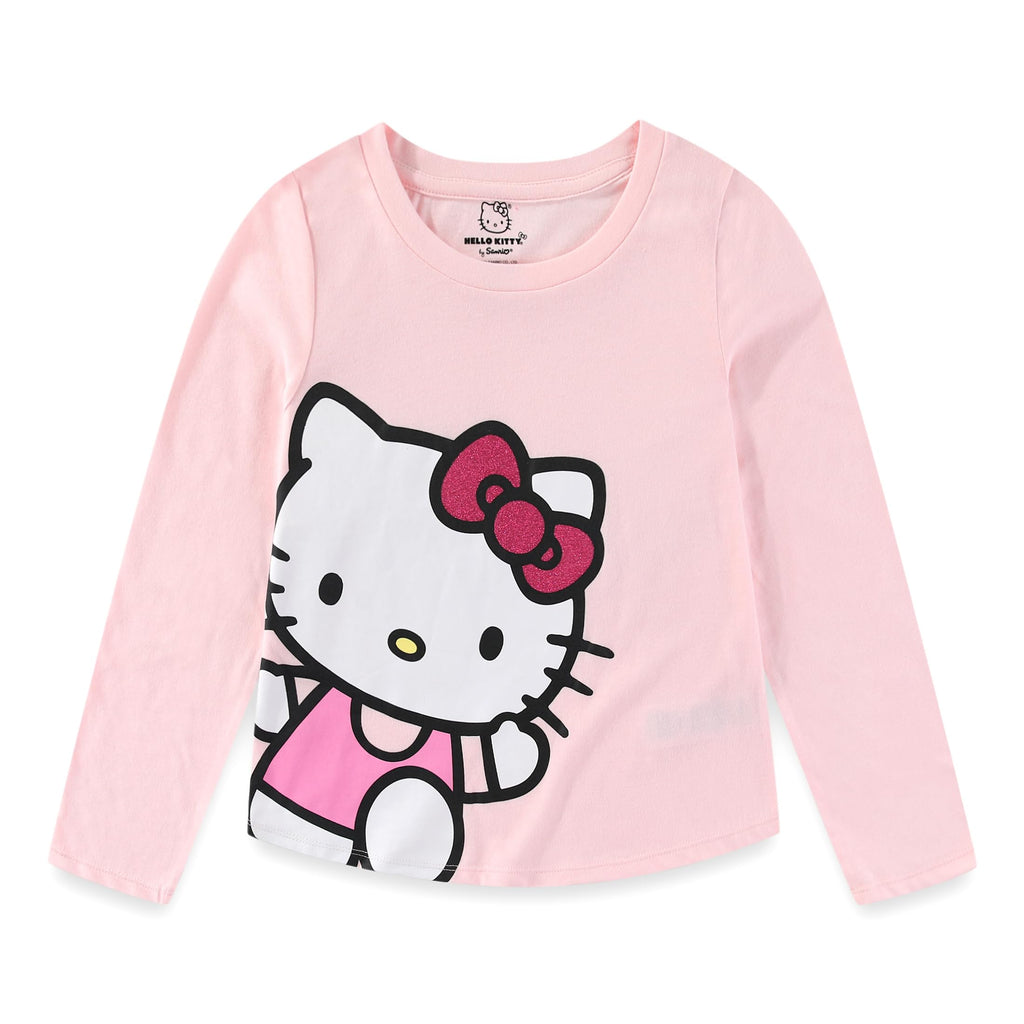 Conjunto Hello Kitty para Niña – Camiseta de Manga Larga y Falda de Pana