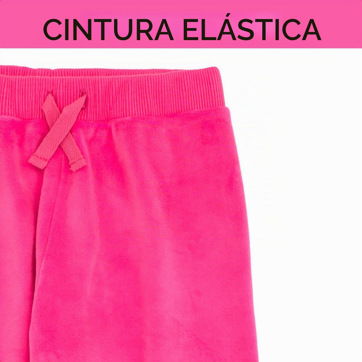 Conjunto de Sudadera y Pantalón Barbie de Terciopelo para Niña