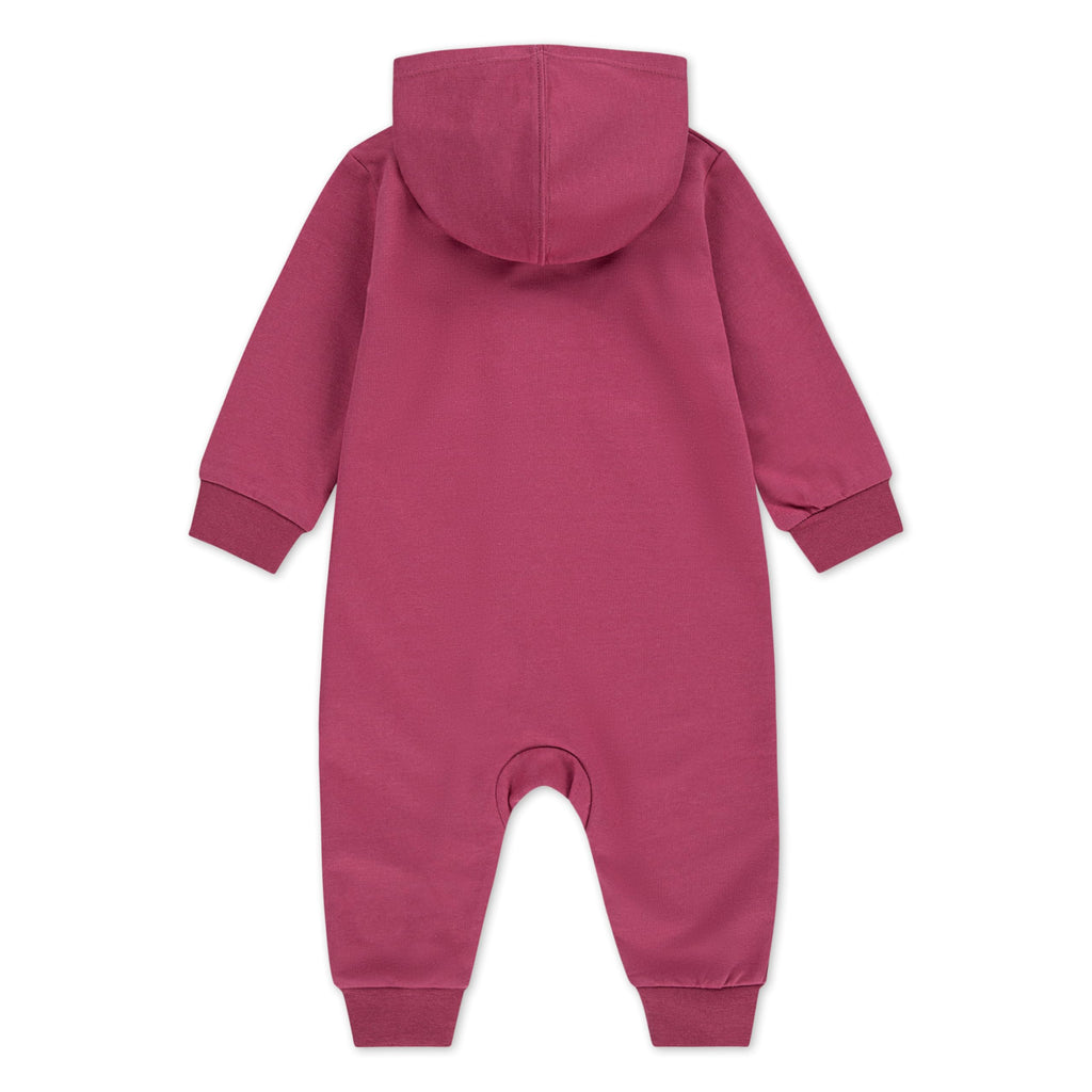 Mono con Capucha y Cremallera Nike Essentials | Rizo Francés | Rosa Frambuesa/Berry | Bebé/Niña  (0M - 18M)