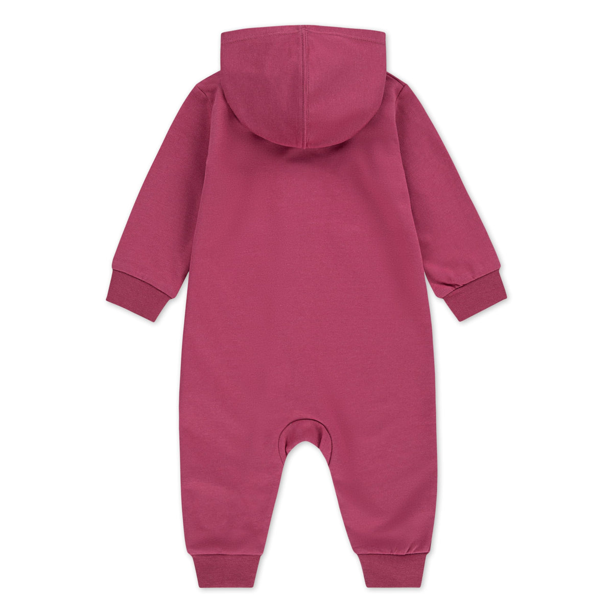 Mono con Capucha y Cremallera Nike Essentials | Rizo Francés | Rosa Frambuesa/Berry | Bebé/Niña  (0M - 18M)