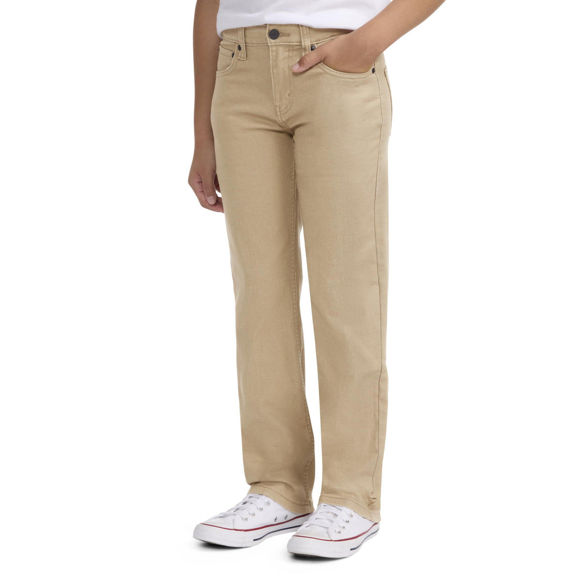 Levi's Pantalón 514 Recto Niño | Beige Khaki