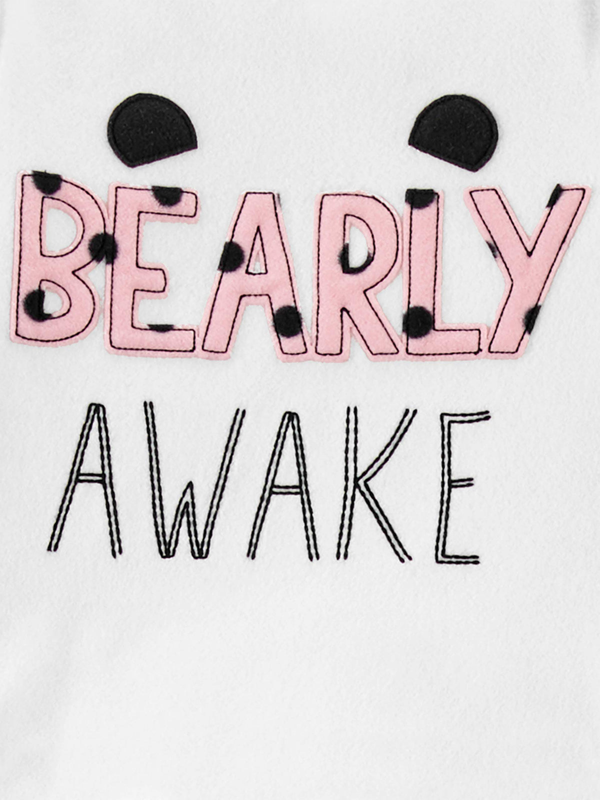 Simple Joys by Carter's Conjunto de Pijama 4 Piezas Panda “Bearly Awake” (Solo 12M)