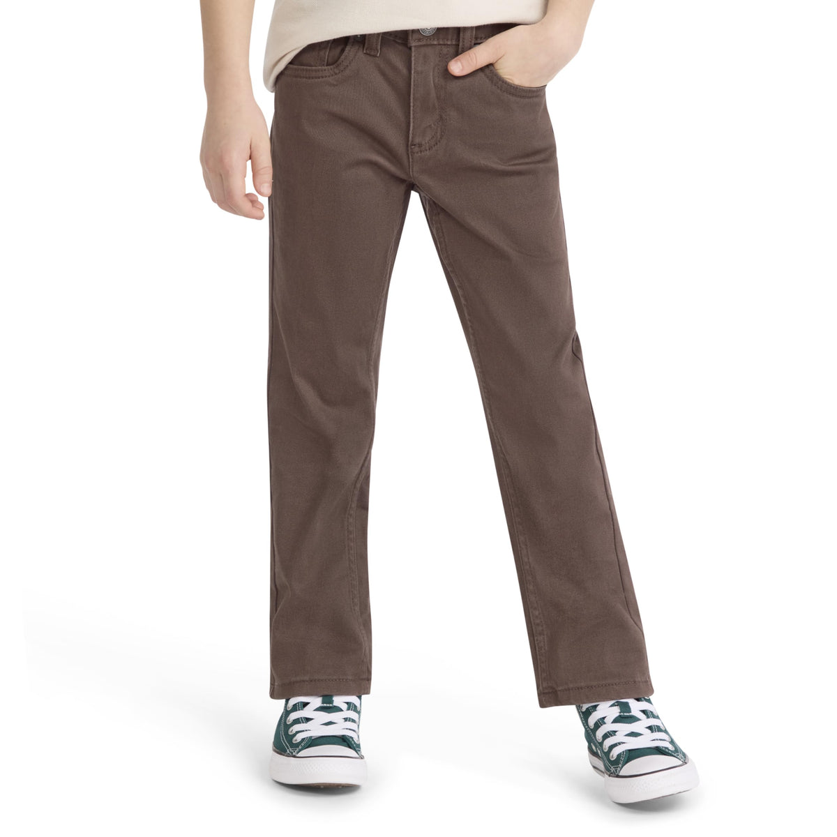 Levi's Pantalón 511 Slim Niño | Marrón Chocolate