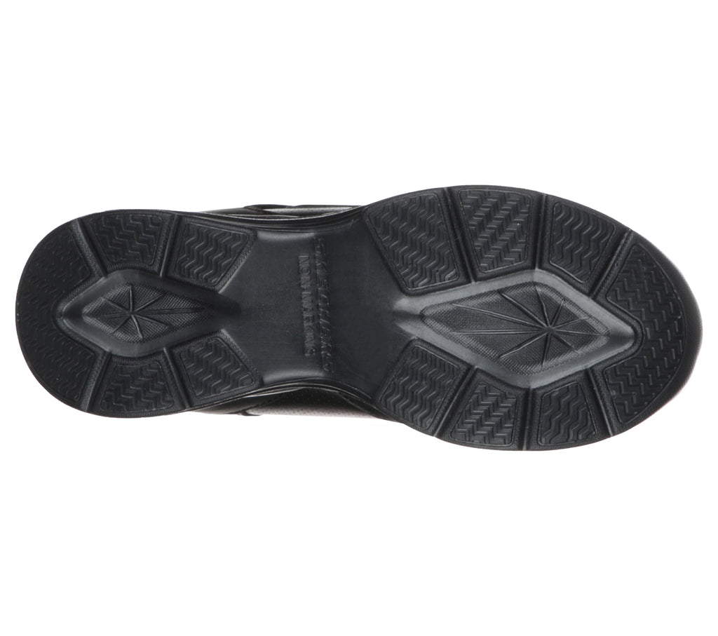 Skechers - Tenis Escolares Deportivos Glimmer Kicks con Ajuste de Velcro y Cordones Elásticos para Niños (Negro) (Talla 27 - 37)