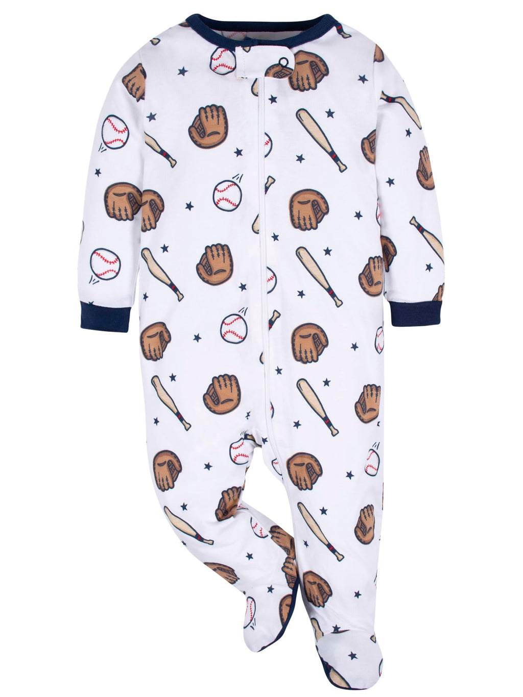 Gerber | Paquete 4 Pijamas Sleep N' Play con Pies Bebé Niño