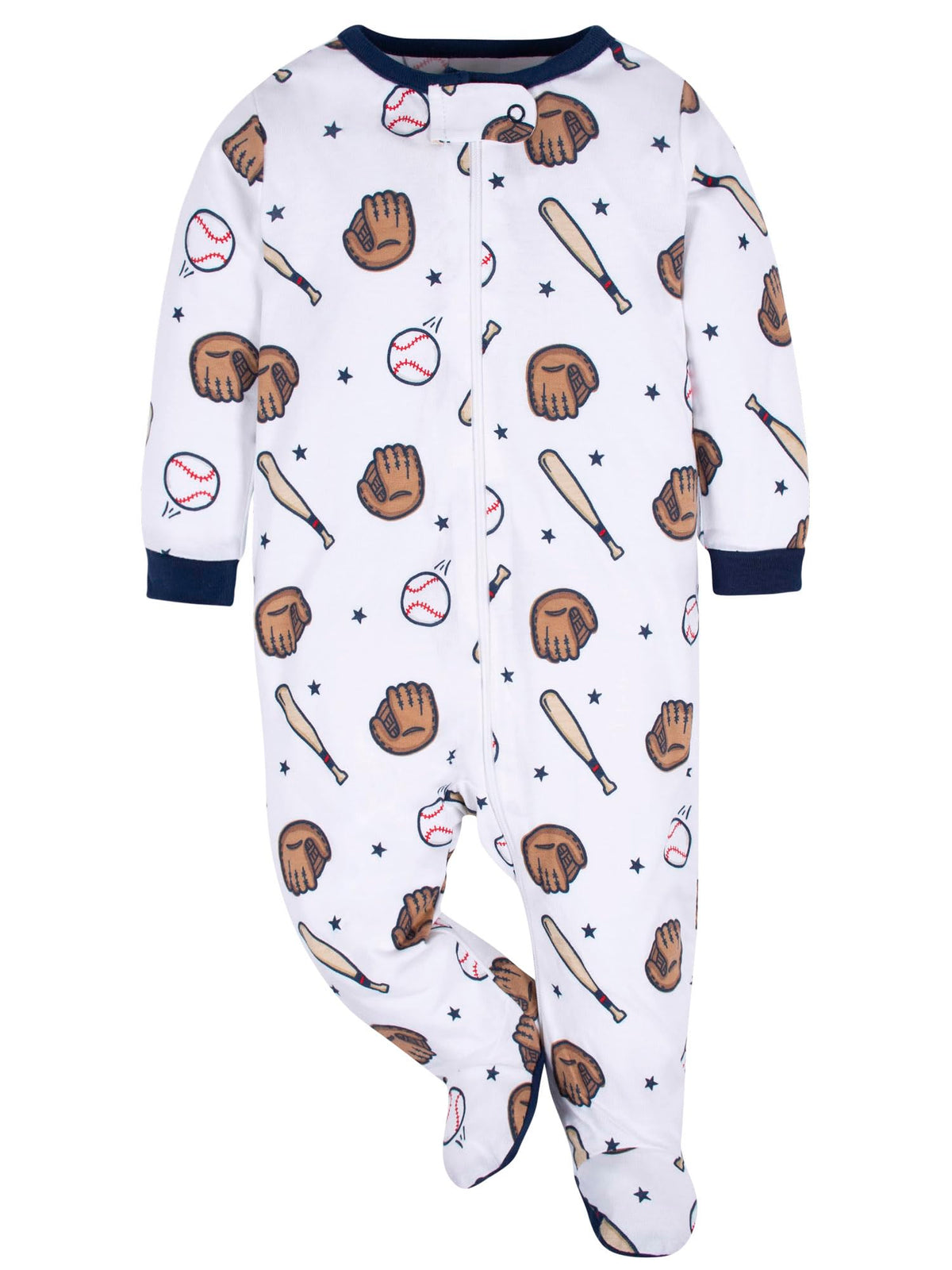 Gerber | Paquete 4 Pijamas Sleep N' Play con Pies Bebé Niño