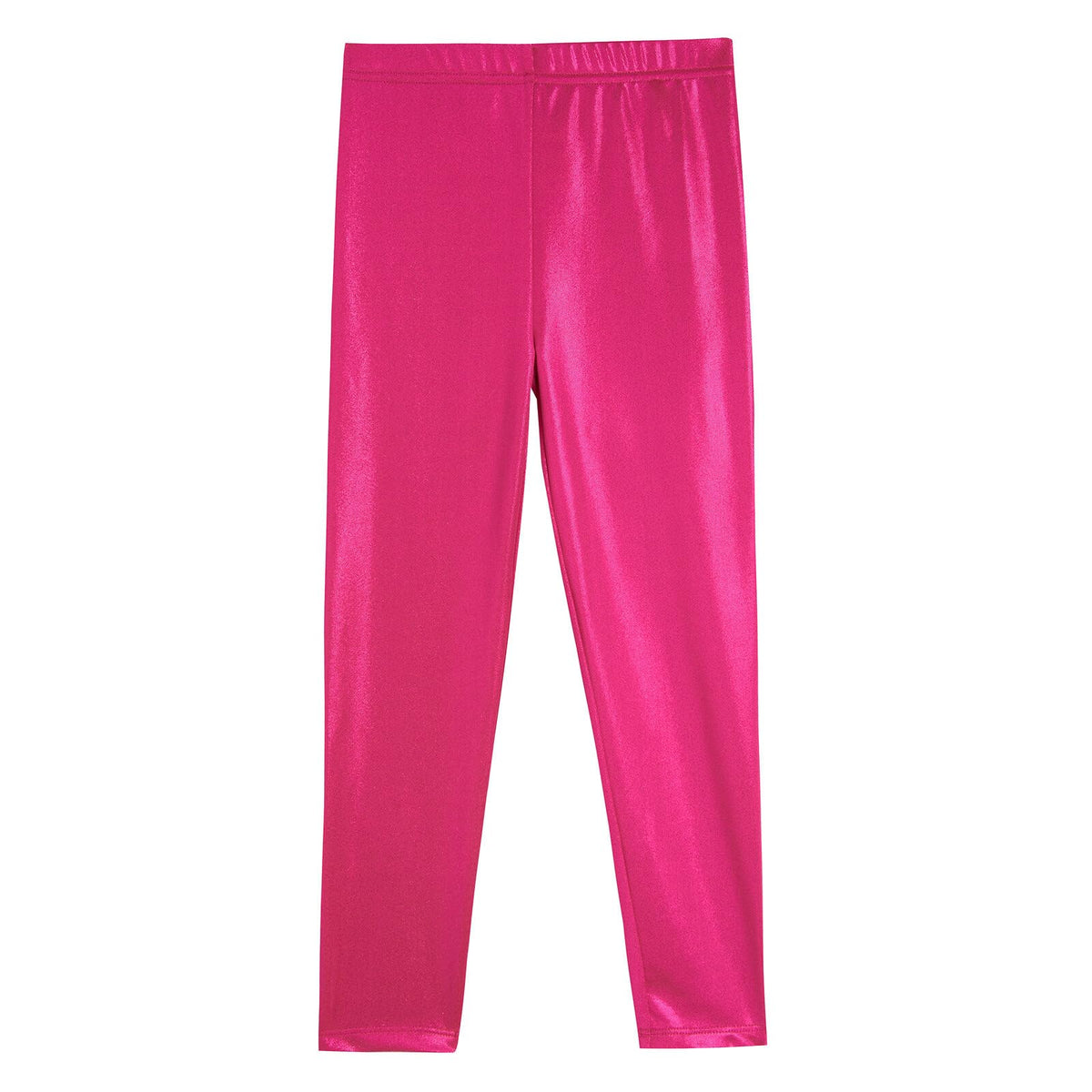 Conjunto Barbie 2 Piezas Niña | Sudadera 2-en-1 Efecto Capa + Leggings Iridiscentes Fucsia | Rosa Pastel Licencia Oficial (2T - 16T)