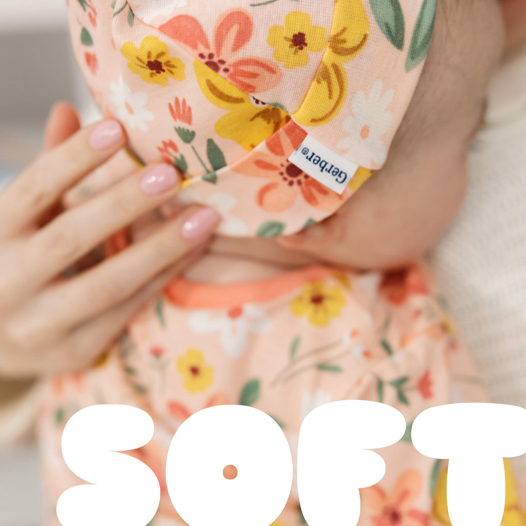 Set 8 Piezas Gorros Turbante y Manoplas para Bebé Niña – Floral y Arcoíris, 100% Algodón, Recién Nacido a 3 Meses