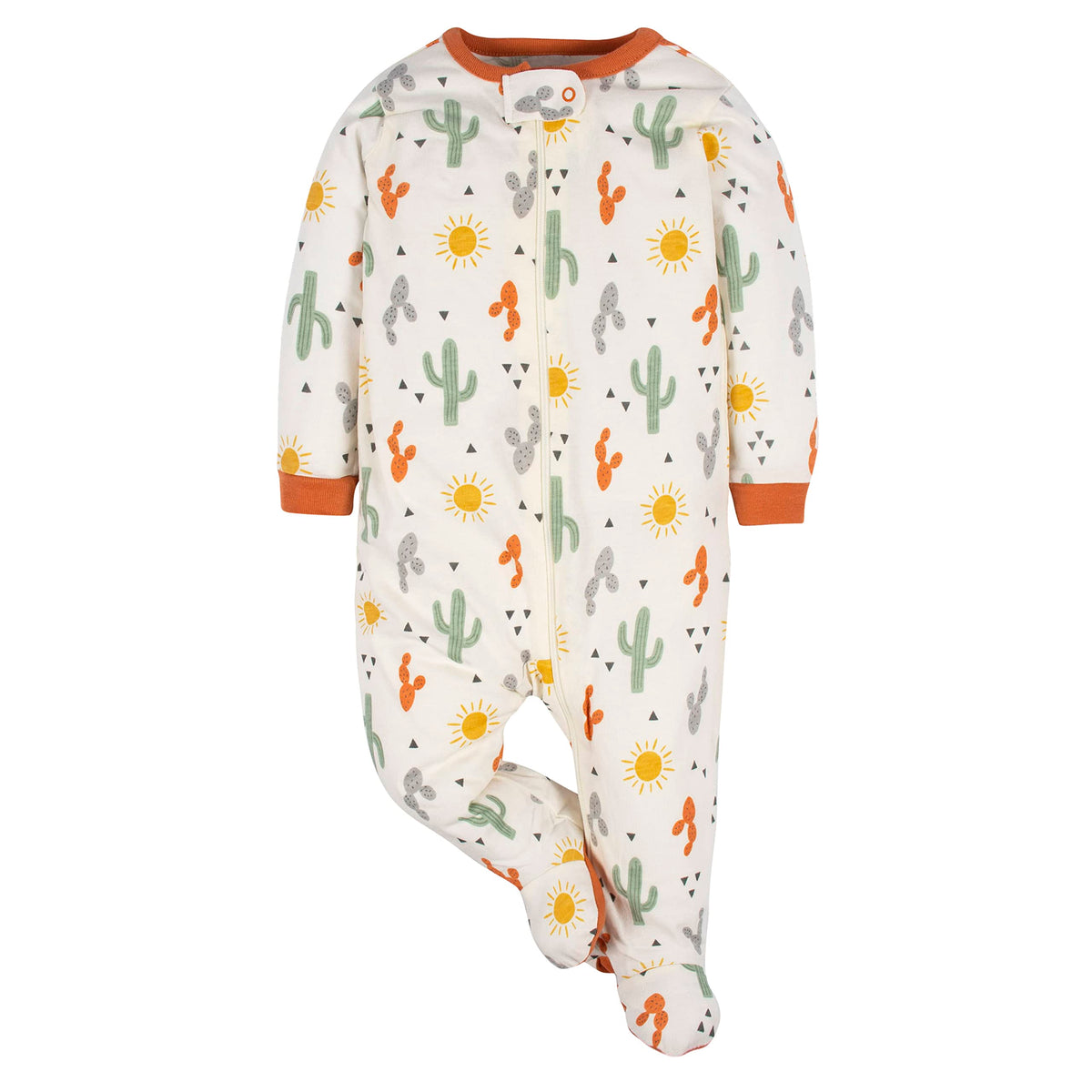 Gerber | Paquete 4 Mamelucos Sleep N' Play para Bebé Niña