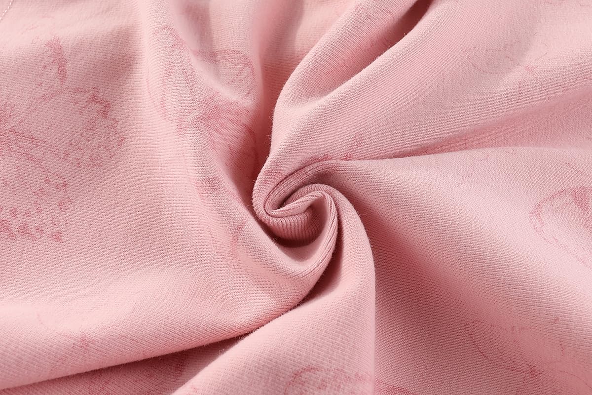 Conjunto 2 Piezas para Niña: Camiseta Rosa Mariposas Jacquard Relieve y Jeans Campana con Mariposas Bordadas