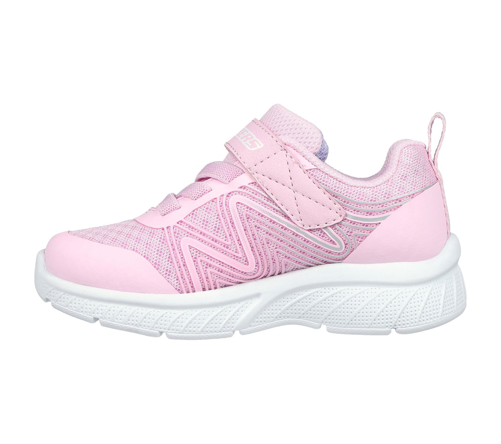 Skechers - Tenis Deportivos Skechers Girls' Microspec Advance con Cierre Adaptable y Lavables para Niña (Rosa Claro) (Talla 21 - 26)