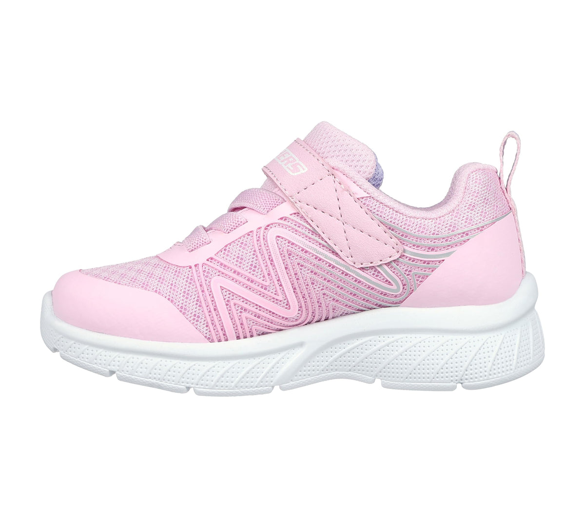 Skechers - Tenis Deportivos Skechers Girls' Microspec Advance con Cierre Adaptable y Lavables para Niña (Rosa Claro) (Talla 21 - 26)