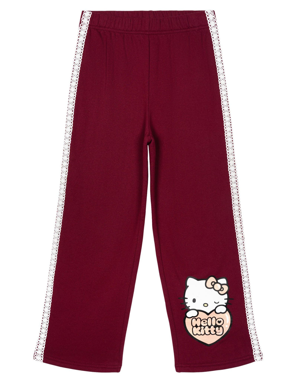 Conjunto Hello Kitty de Felpa para Niña – Sudadera y Pantalón