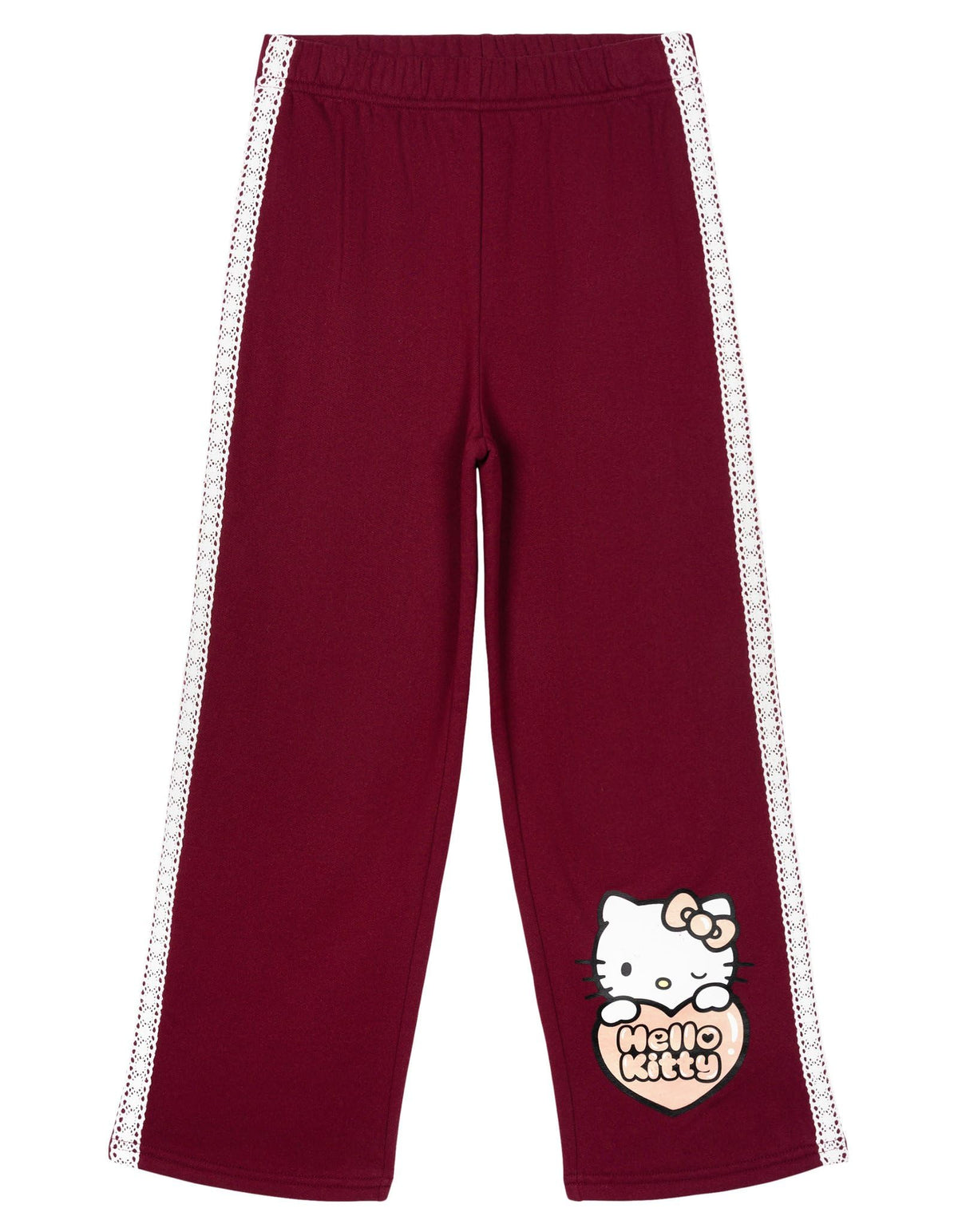 Conjunto Hello Kitty de Felpa para Niña – Sudadera y Pantalón