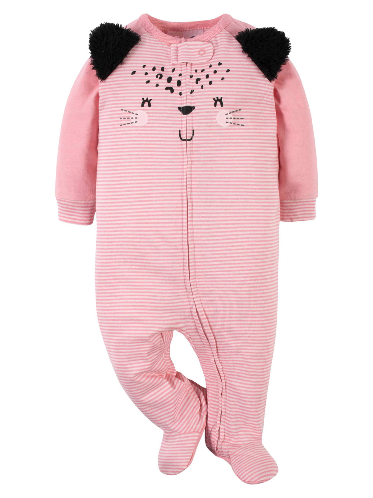 Gerber | Paquete 4 Mamelucos Sleep N' Play para Bebé Niña