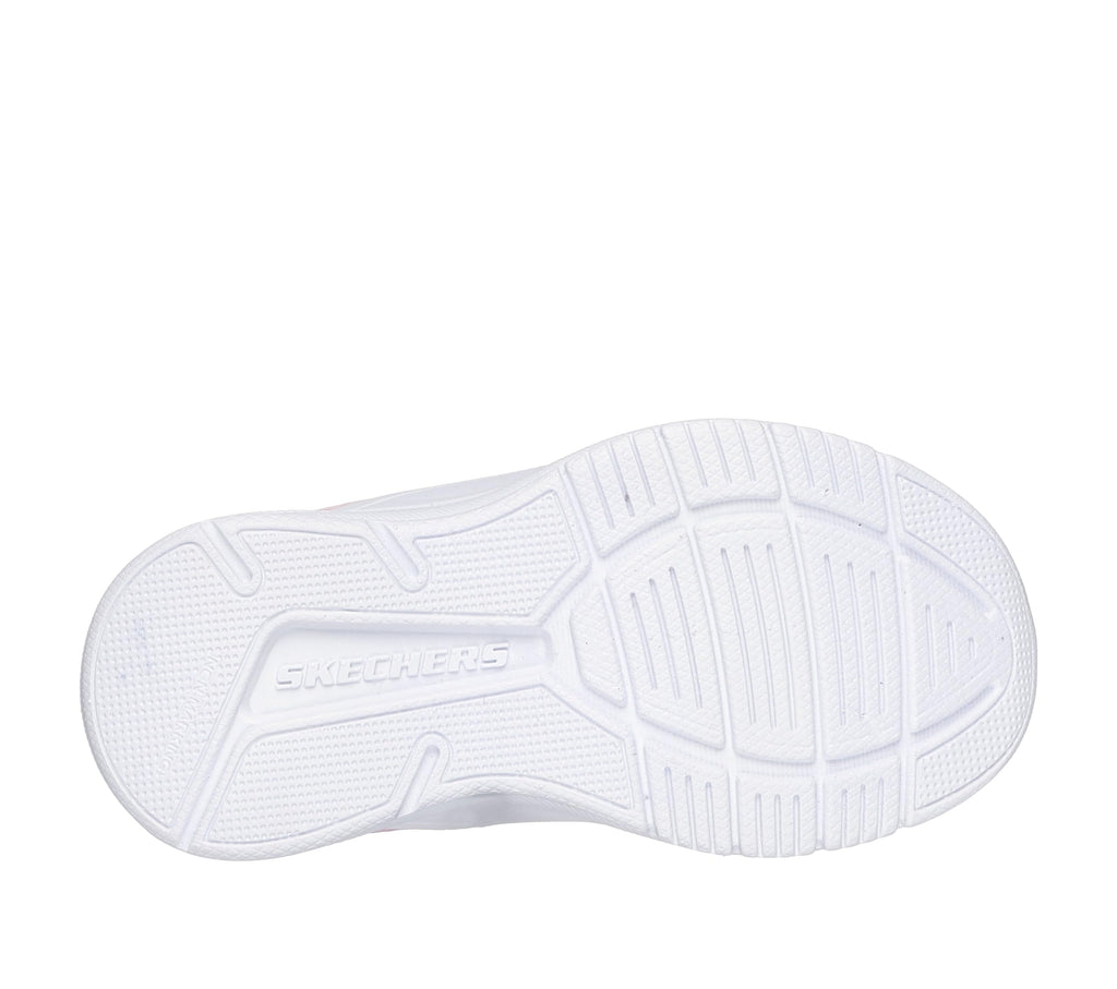 Skechers - Tenis Deportivos Girls' Microspec Advance con Cierre Adaptable y Lavables para Niña Rosa (Talla 21 - 26)