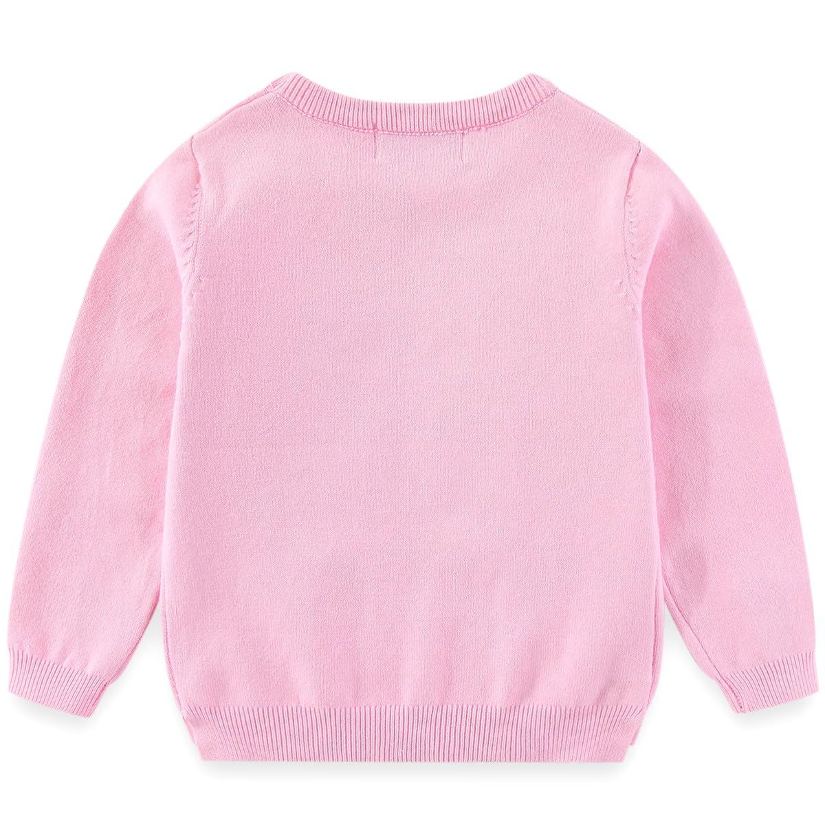 Conjunto 2 Piezas para Niña: Suéter de Corazones con Lentejuelas y Jeans LOVE