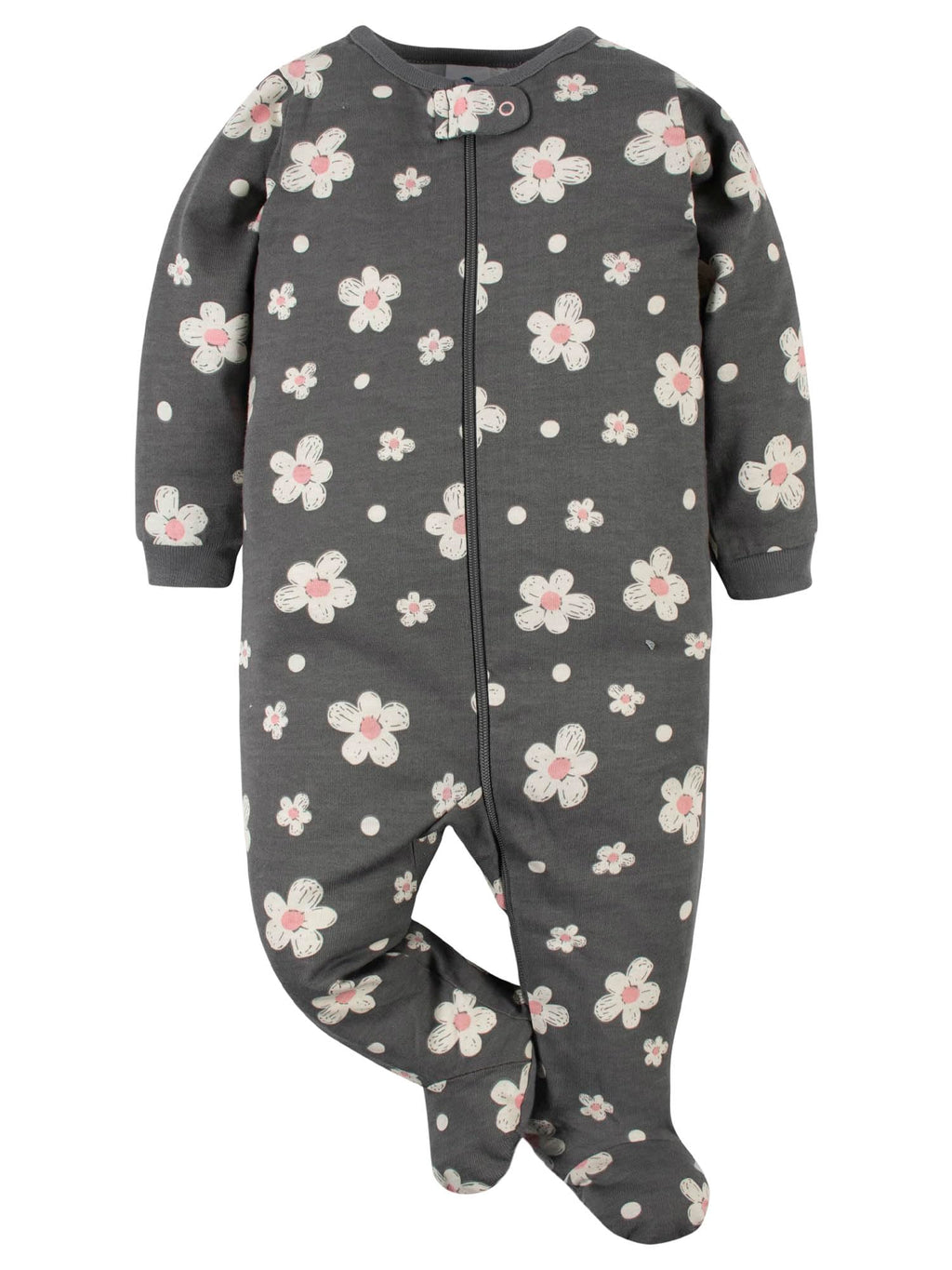 Gerber | Paquete 4 Mamelucos Sleep N' Play para Bebé Niña