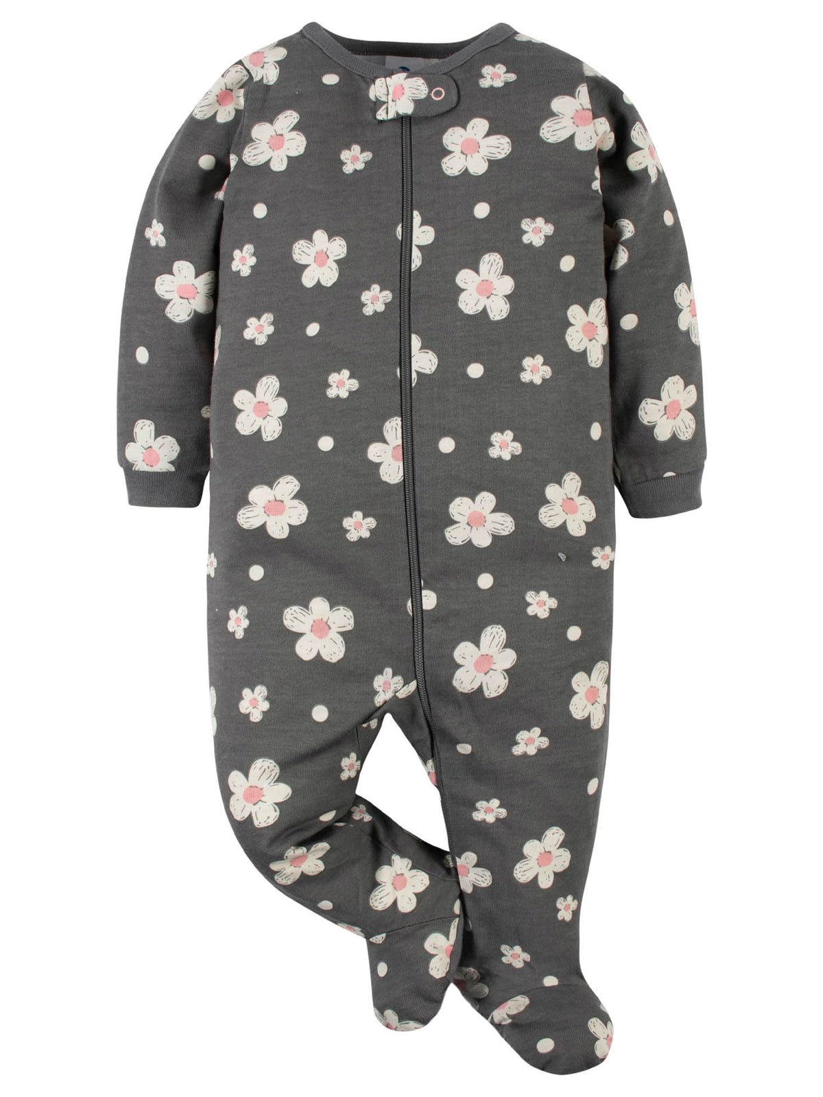 Gerber | Paquete 4 Mamelucos Sleep N' Play para Bebé Niña