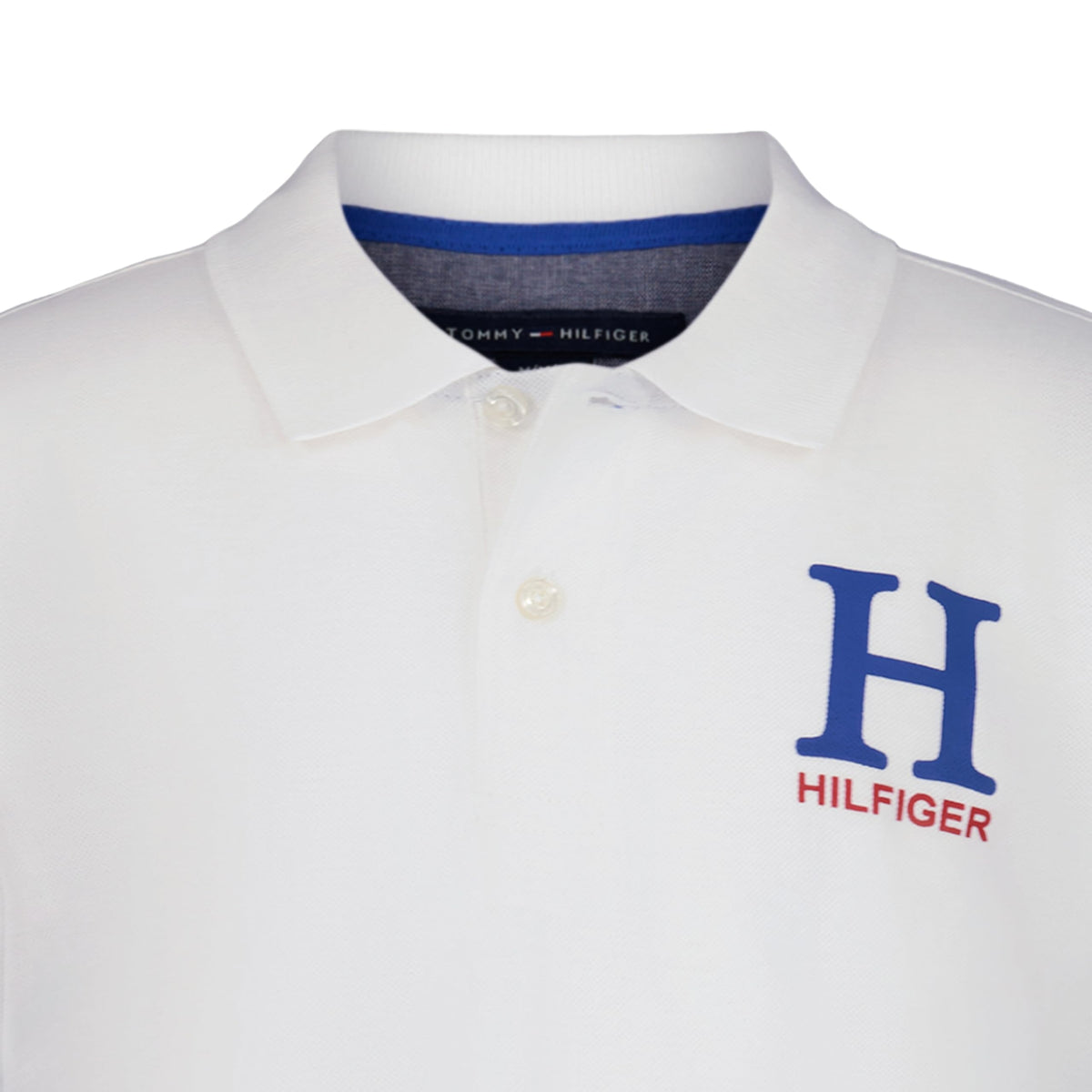 Tommy Hilfiger | Polo Piqué Matt Manga Corta Blanco Niño (8T - 16T)