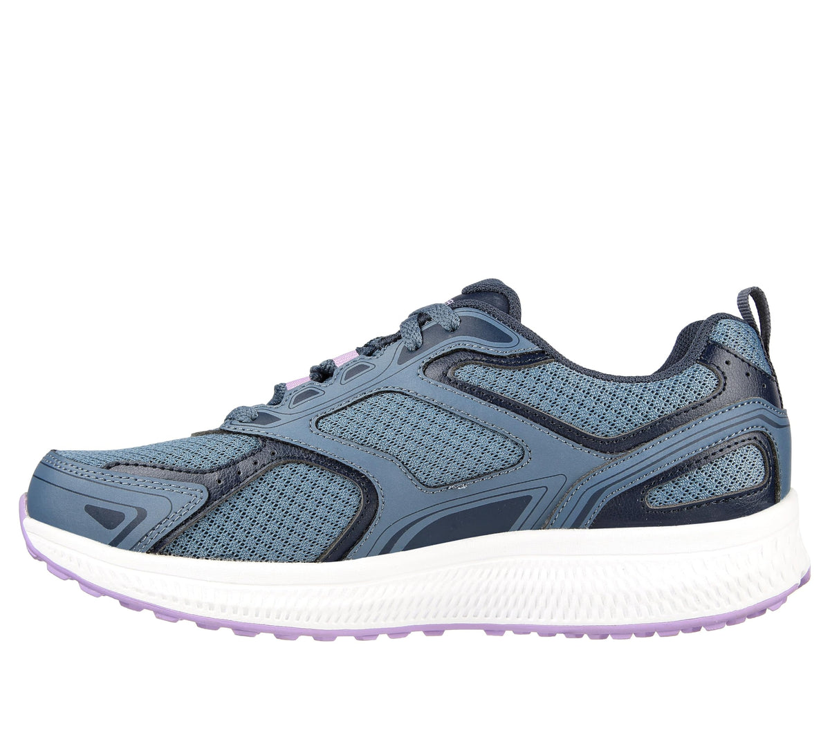 Skechers - Tenis Deportivos para Correr Skechers Go Run Consistent con Amortiguación Ultraligera para Mujer (Azul/Púrpura) (Talla Adulta 35 - 41)