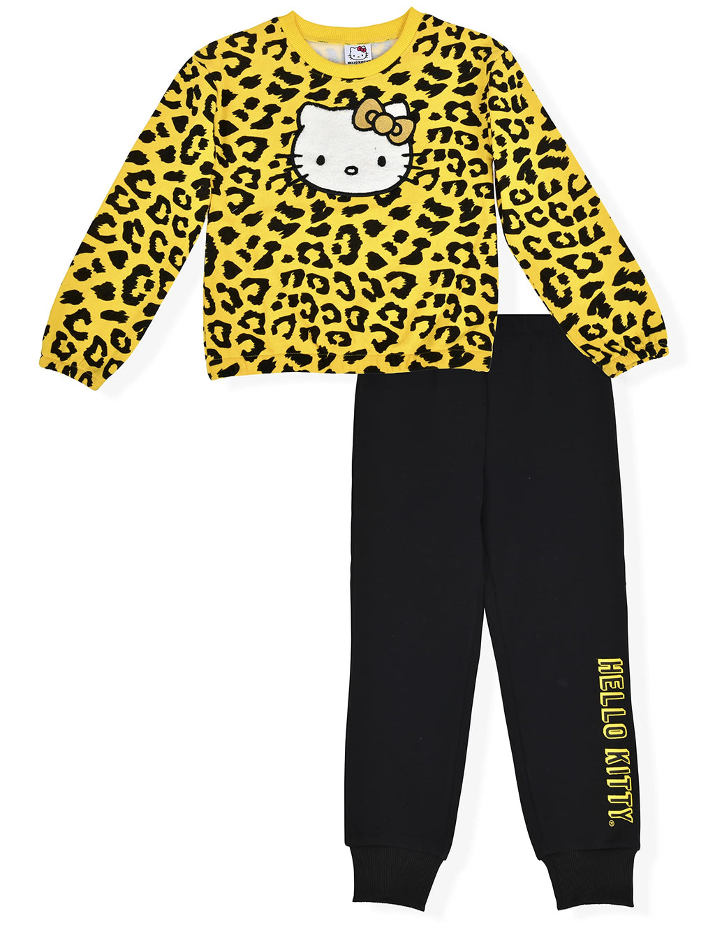 Conjunto Hello Kitty Sudadera Animal Print y Leggings