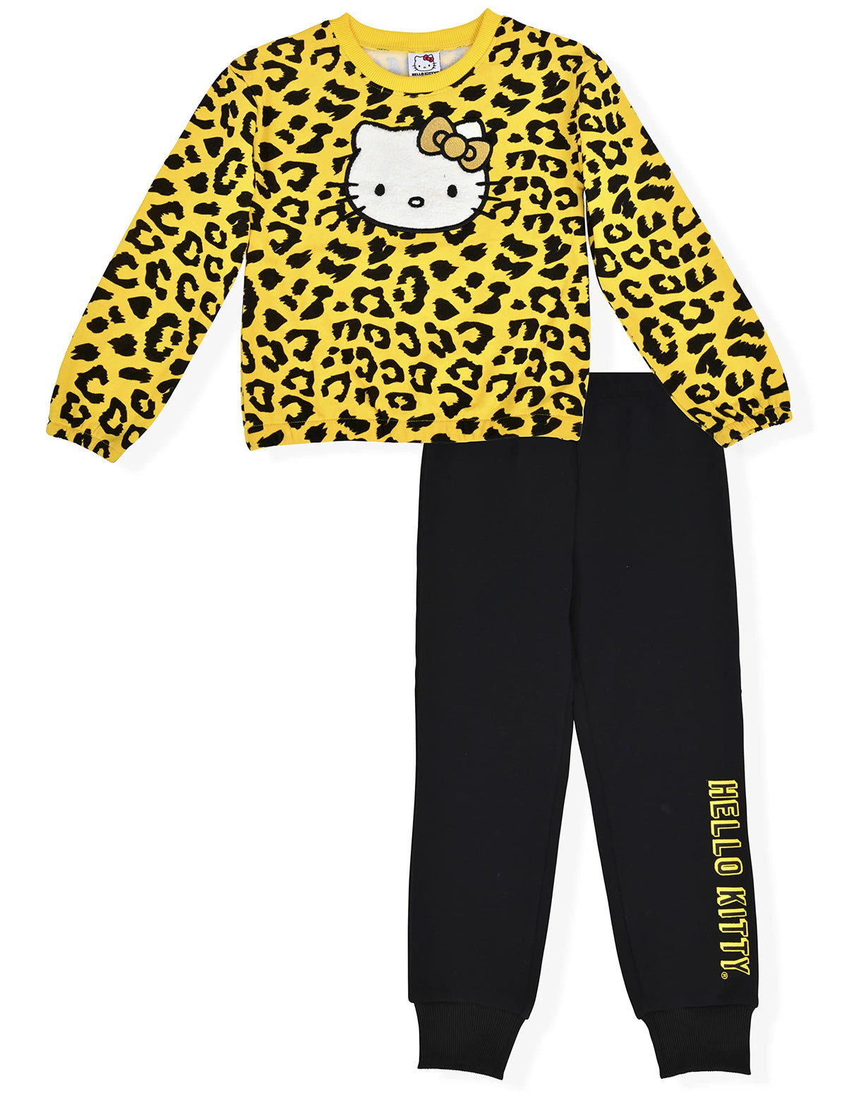 Conjunto Hello Kitty Sudadera Animal Print y Leggings
