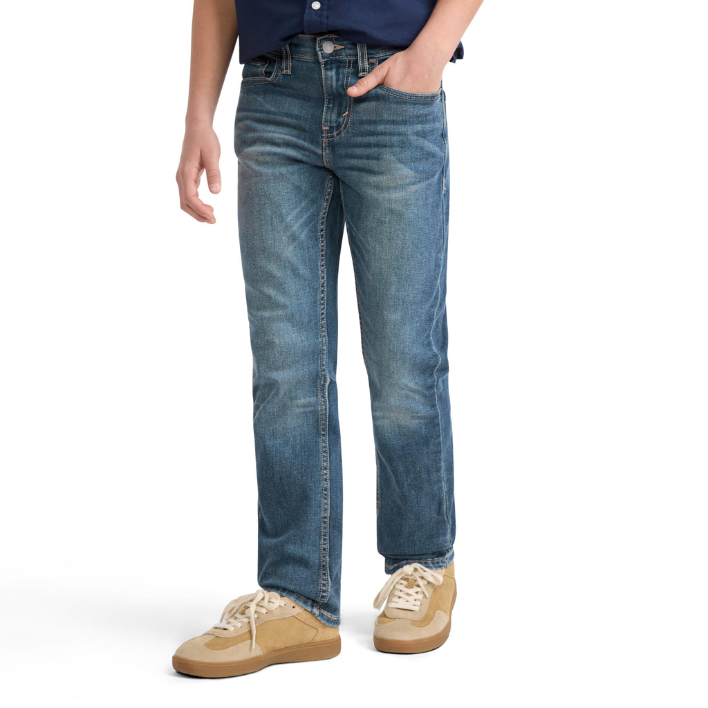 Levi's Jean 511 Slim Eco Performance Niño | Azul Medio Moteado