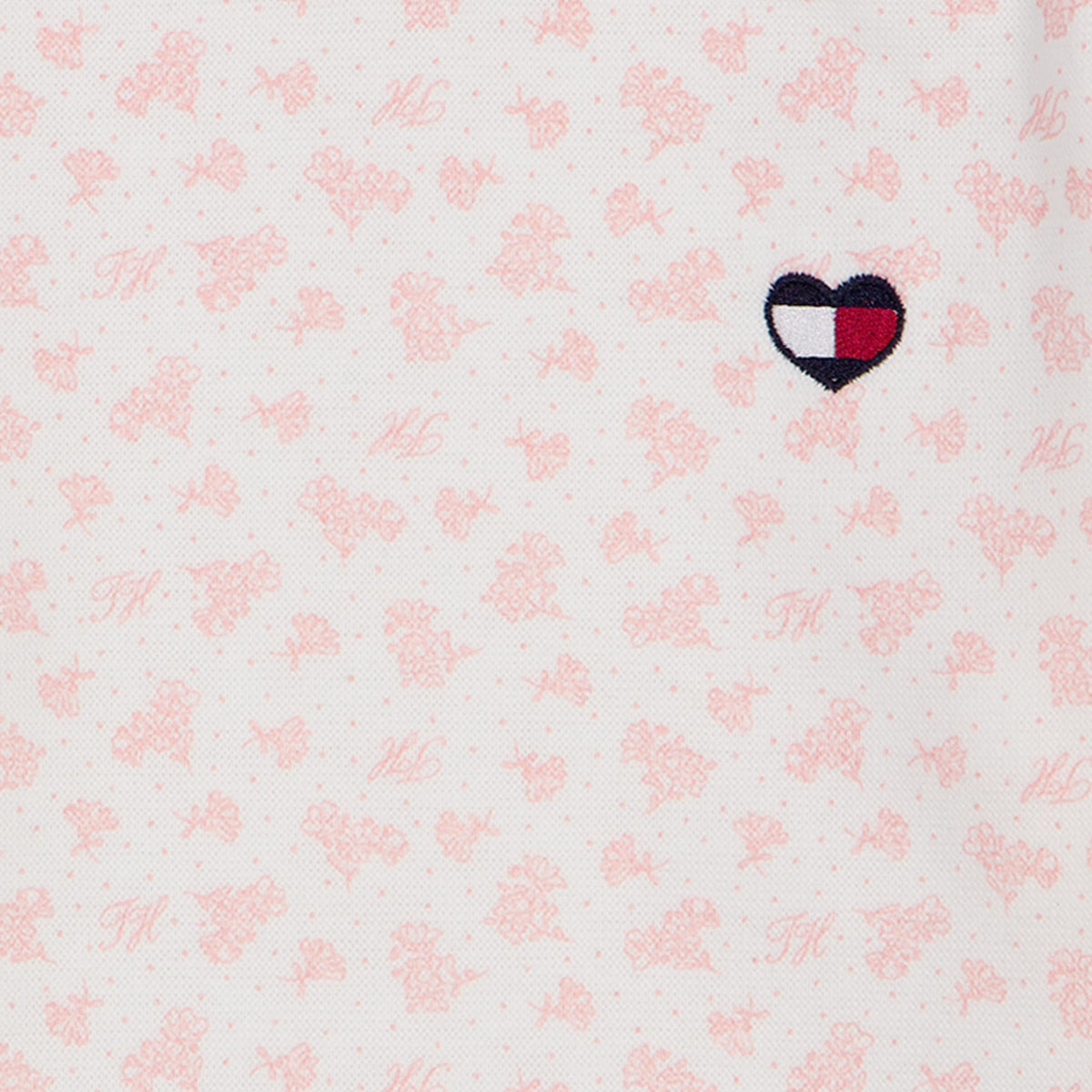 Set 3 Piezas Tommy Hilfiger | 2 Bodies + Leggings | Corazones Rosa Palo | Niña/Bebé (0M - 18M)