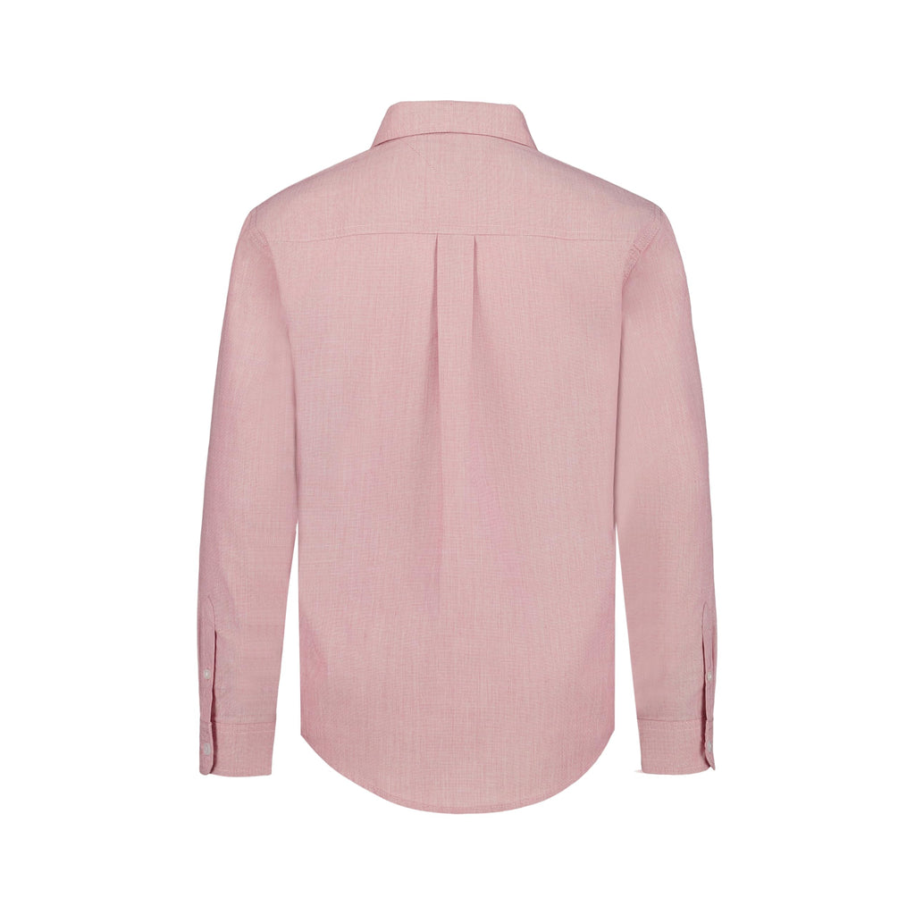 Tommy Hilfiger | Camisa Casual Manga Larga Sólida Rosa Niño (8T - 16T)