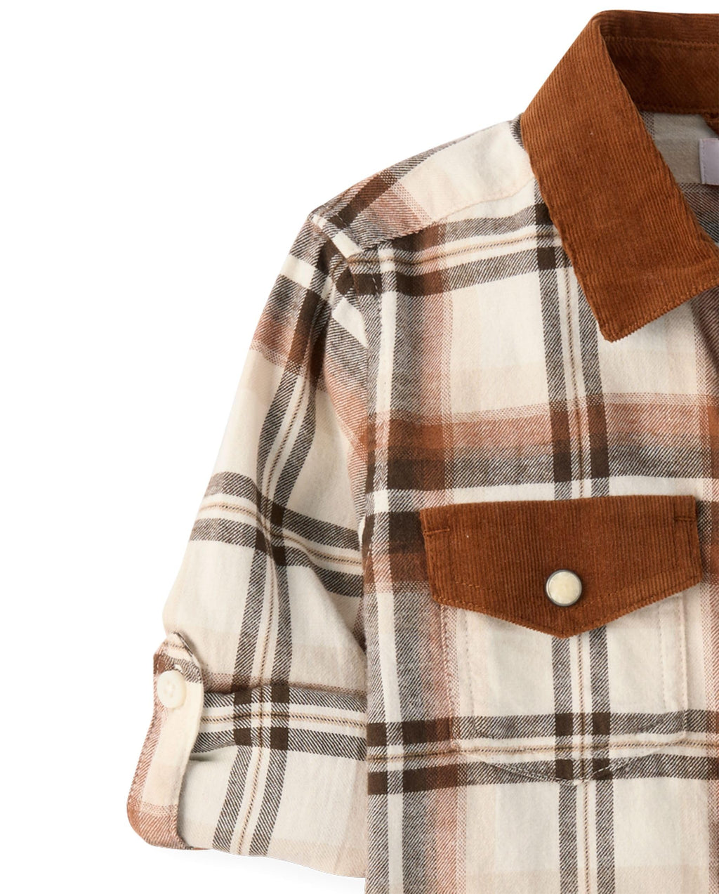 Gymboree Camisa de Franela Tartán Manga Larga (2T - 12T)