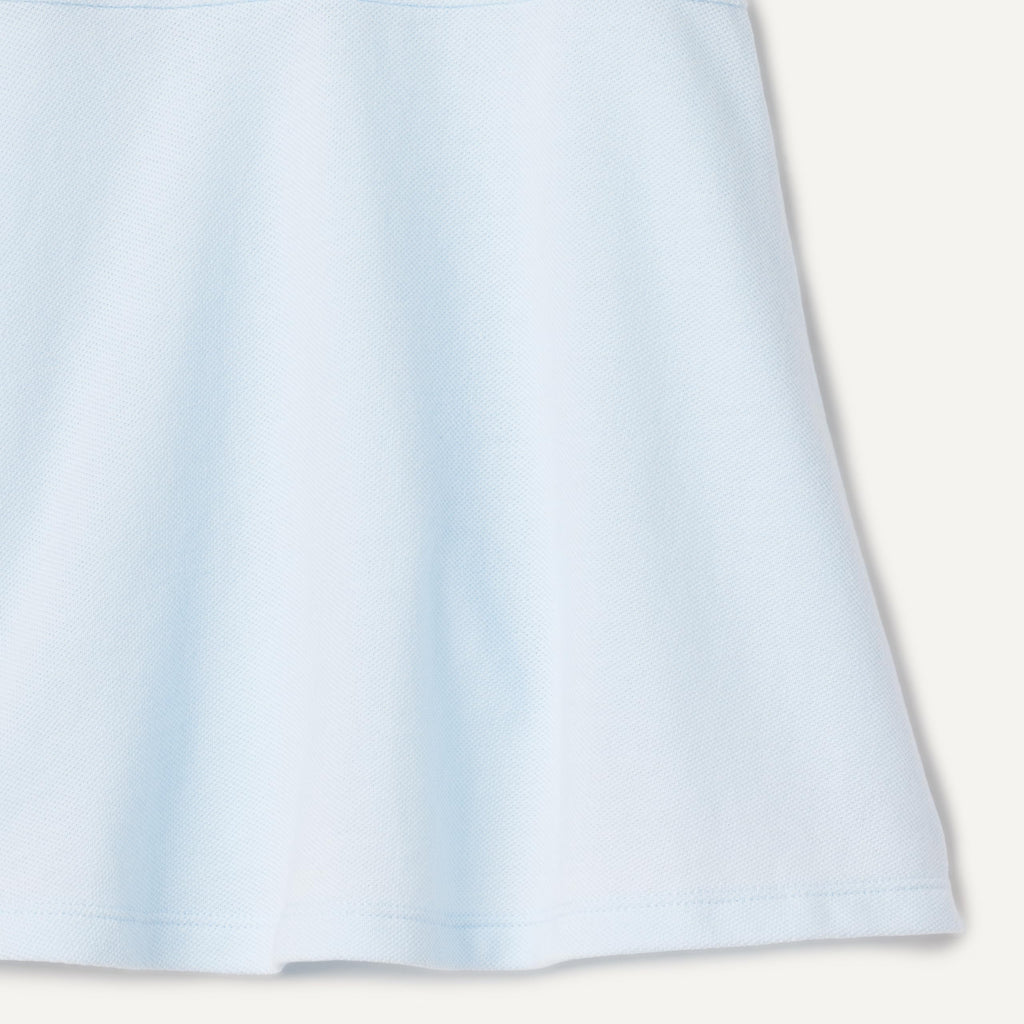 Amazon Essentials Vestido Polo Piqué Niña | Azul Claro