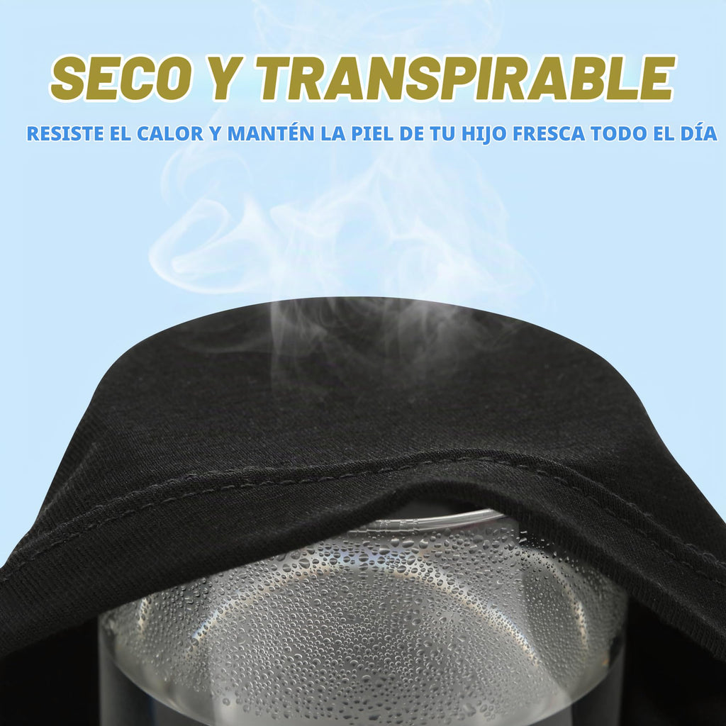 Bamboo Cool | Bóxers Niño Pack 6 Viscosa Bambú Transpirables (6T - 18T)