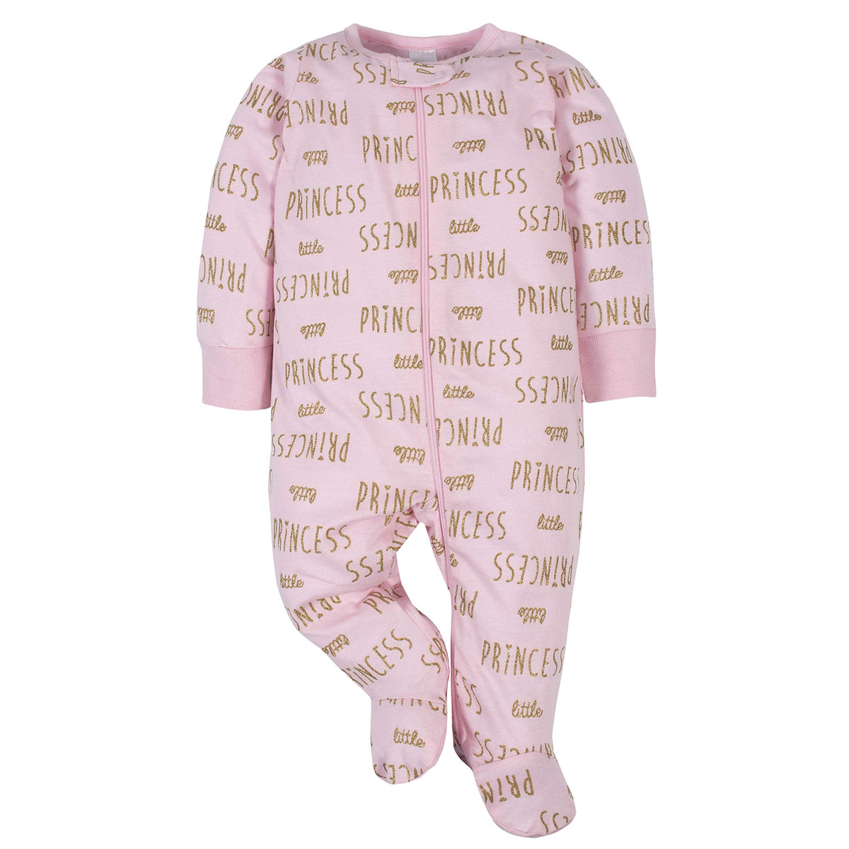 Gerber | Paquete 4 Mamelucos Sleep N' Play para Bebé Niña