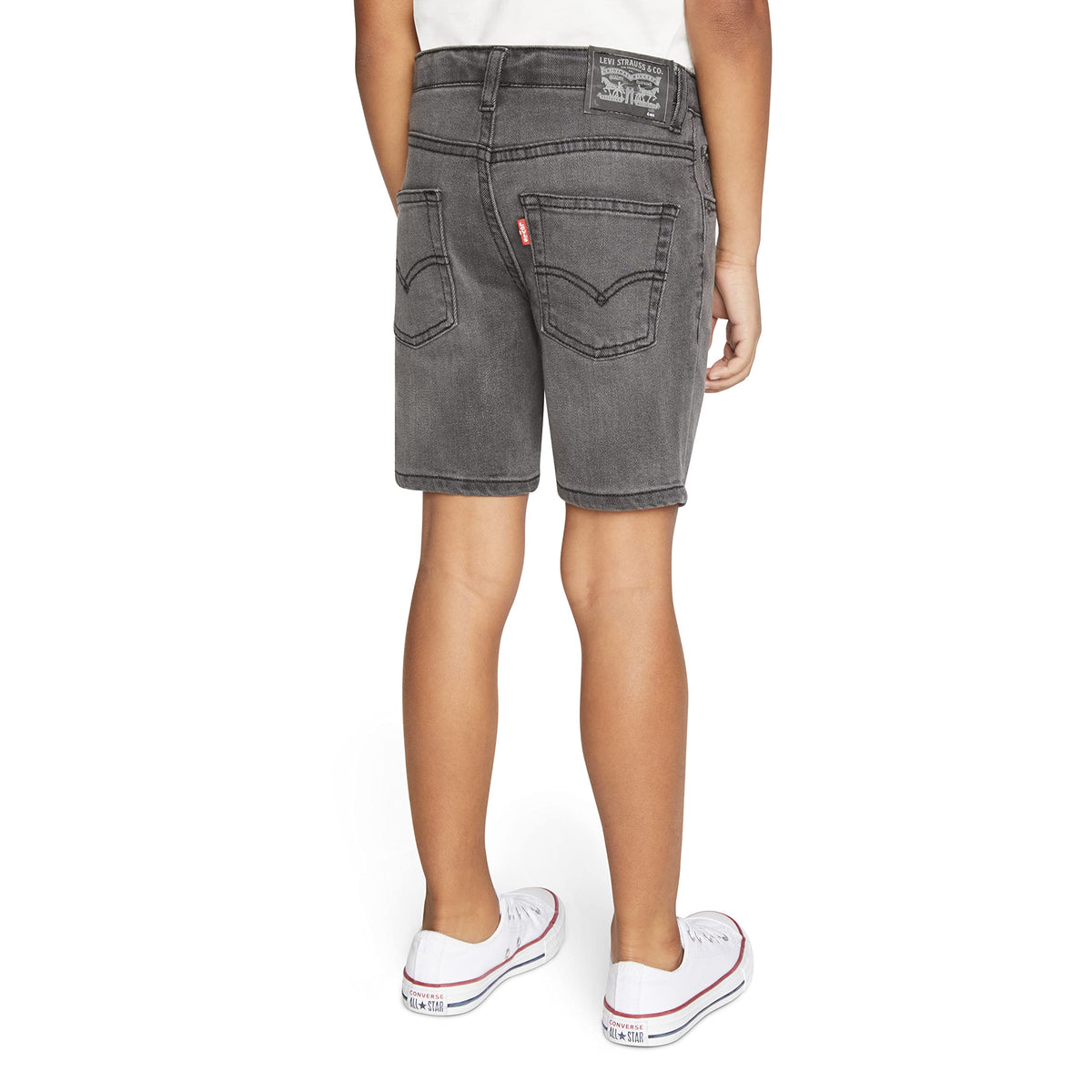 Levi's Short 511 Slim Fit Niño | Gris Oscuro Desgastado