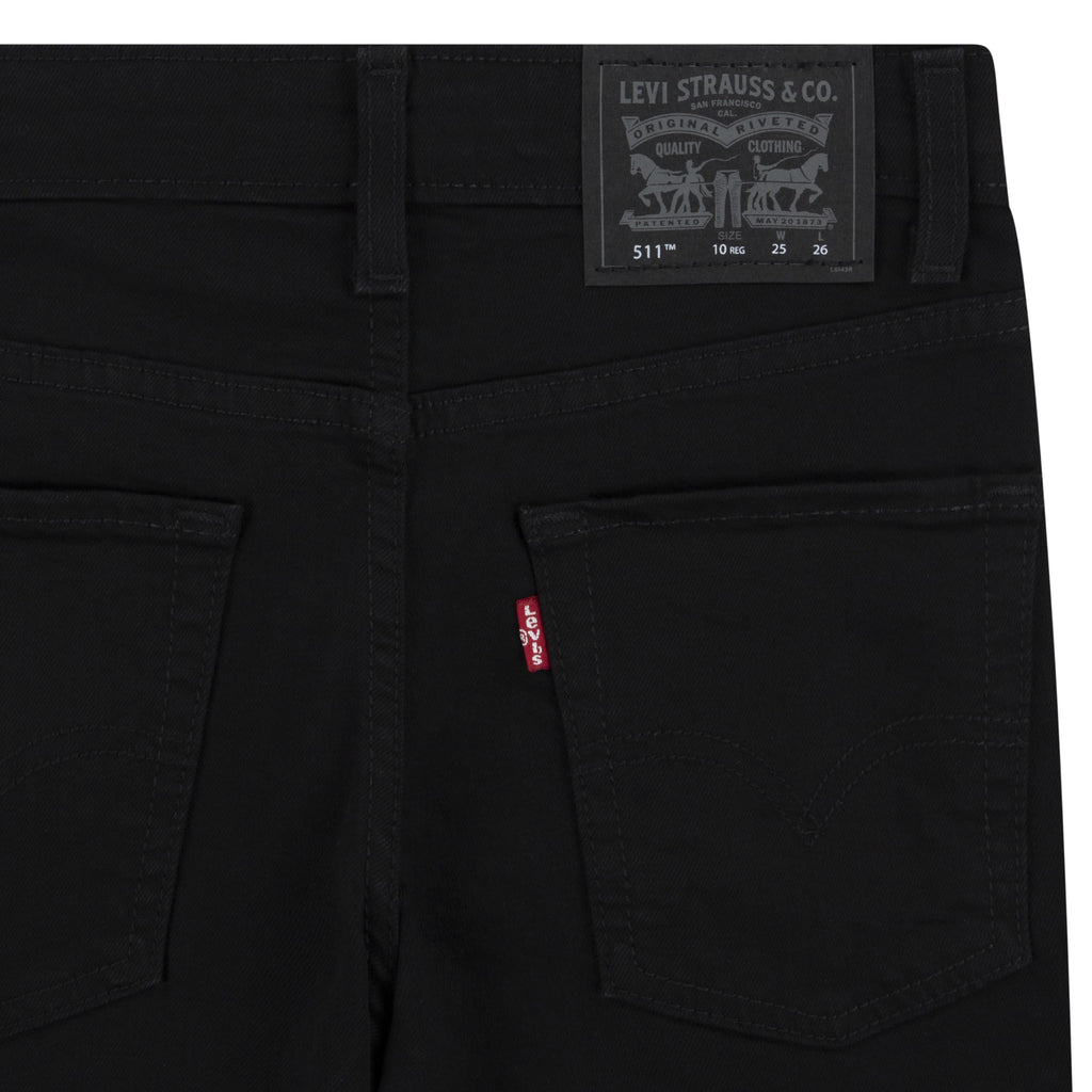 Levi's Jean 511 Slim Eco Performance Niño | Negro Puro