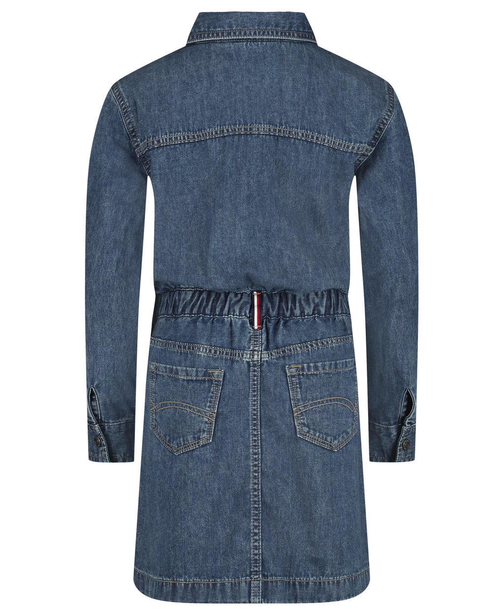 Tommy Hilfiger Vestido Camisero Denim Niña