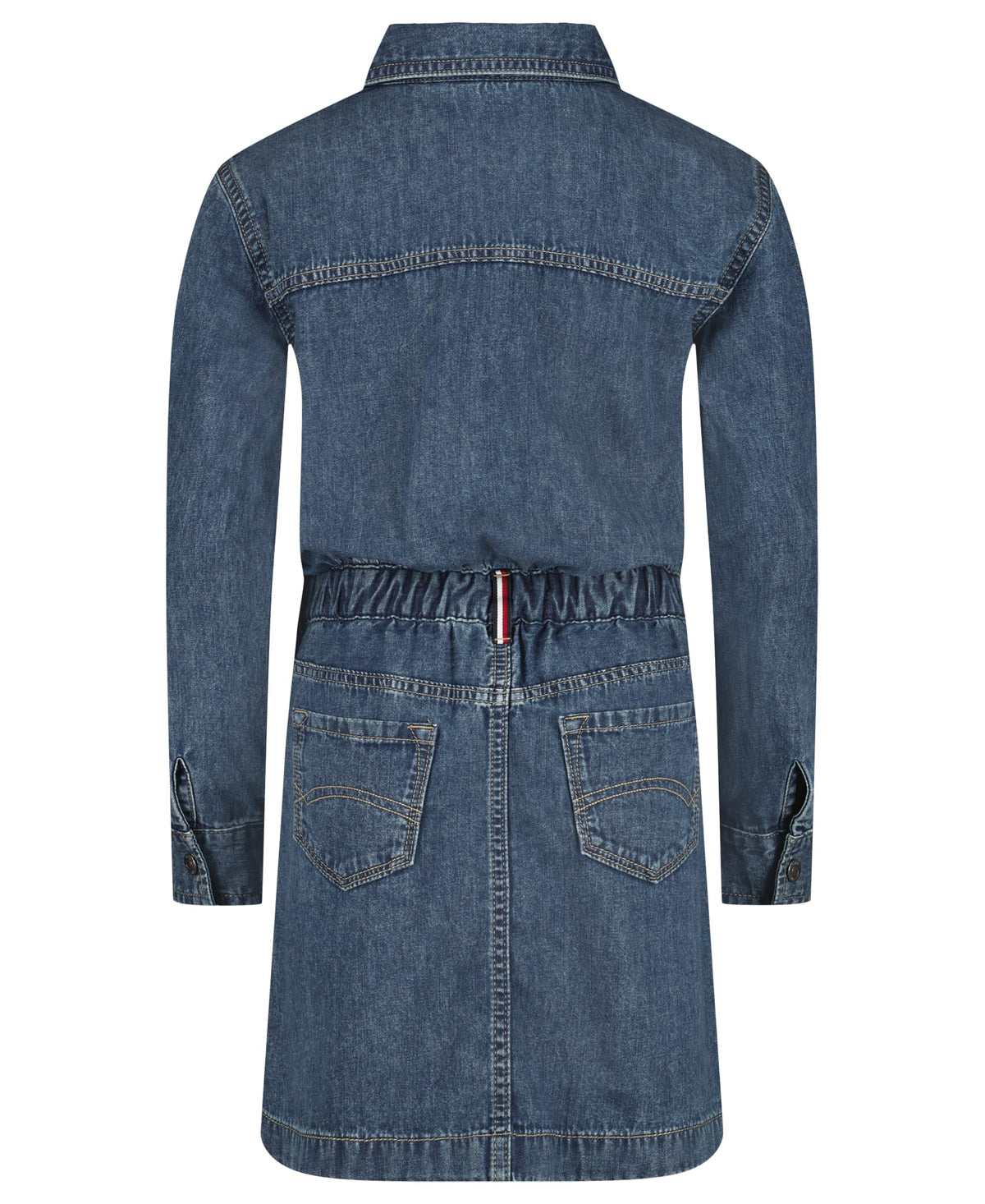 Tommy Hilfiger Vestido Camisero Denim Niña