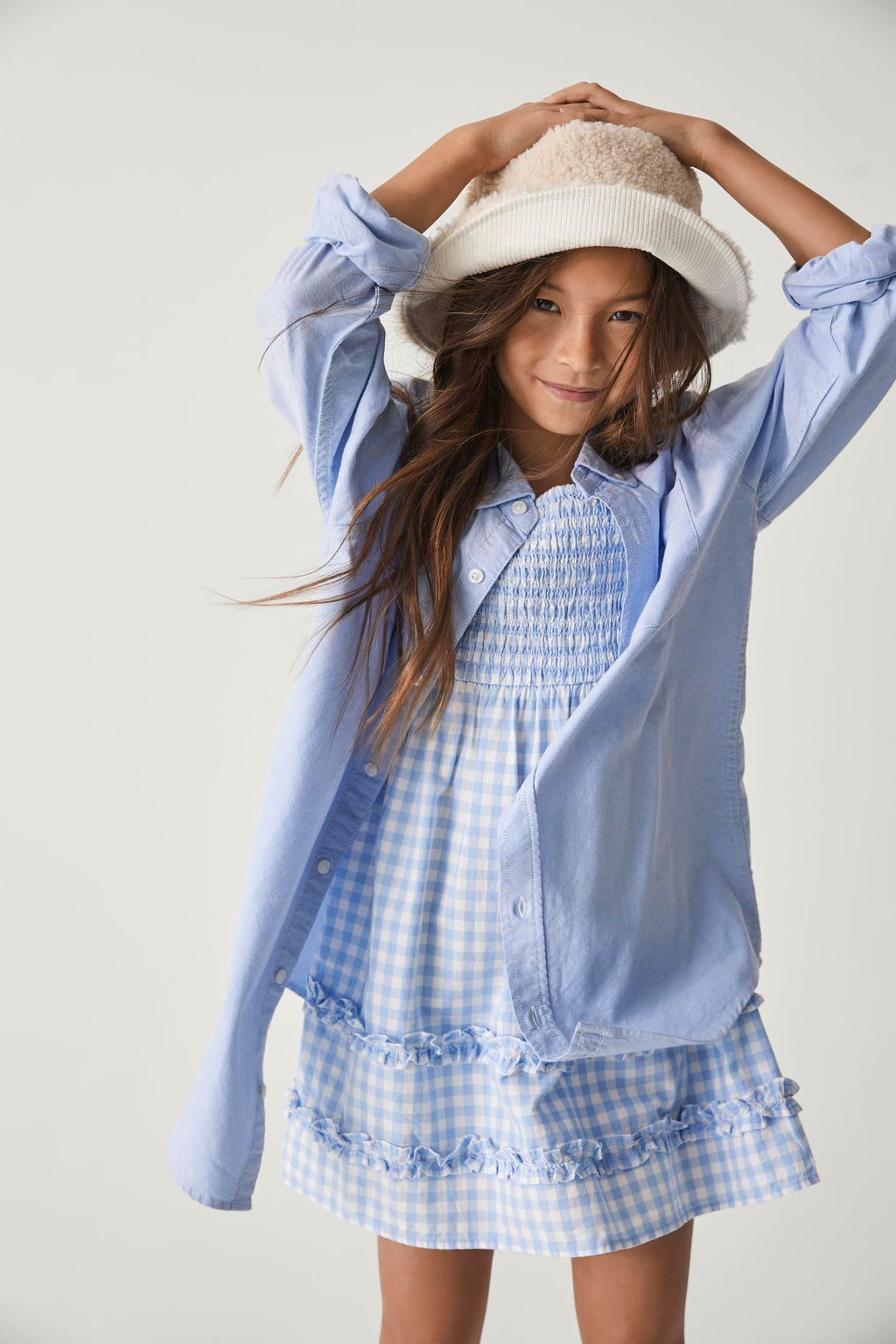 The Children's Place | Vestido Elegante de Manga Corta Niña Pequeña