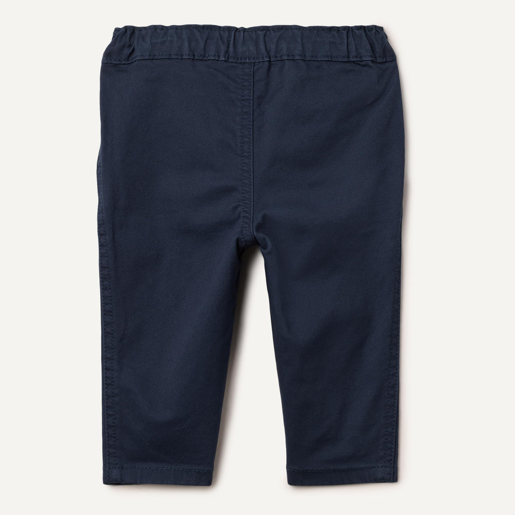 Amazon Essentials x Sofia Grainge Pantalón Chino Bebé/Niño | Navy • Stretch • Cintura Elástica • Bolsillos