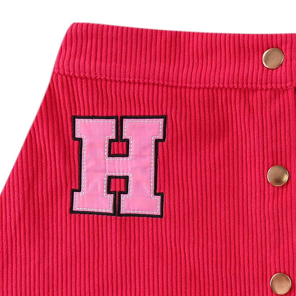 Conjunto Hello Kitty para Niña – Camiseta de Manga Larga y Falda de Pana