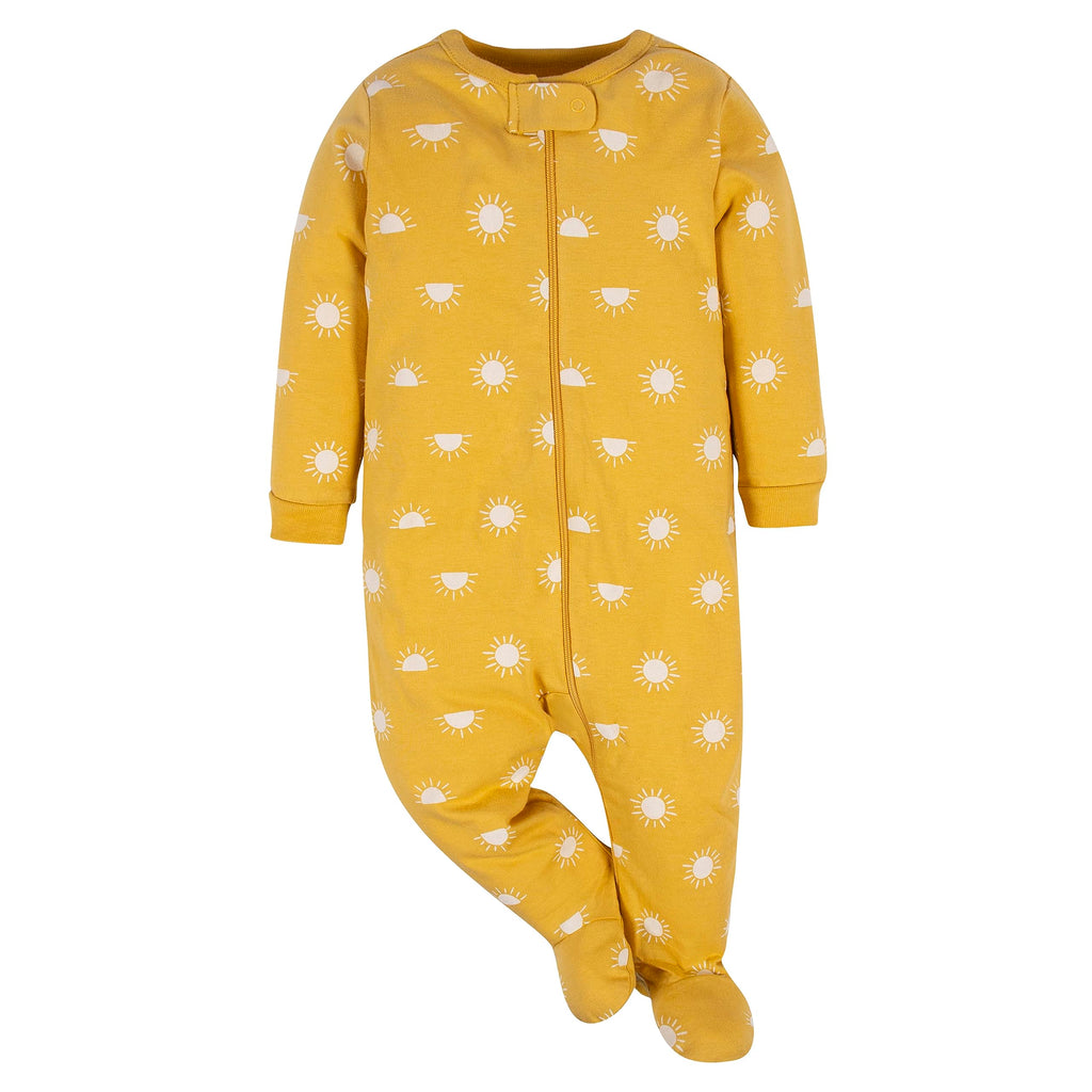 Gerber | Paquete 4 Mamelucos Sleep N' Play para Bebé Niña