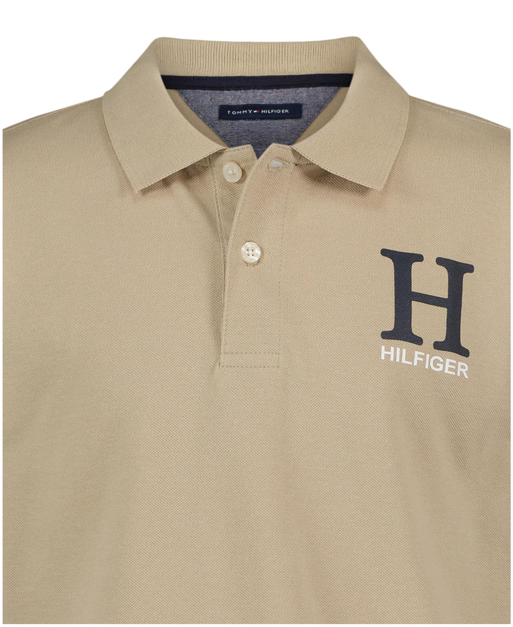 Tommy Hilfiger | Polo Piqué Matt Manga Corta Sándalo Niño Beige (8T - 16T)