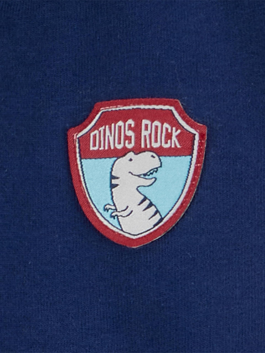 Simple Joys by Carter's Conjunto 3 Piezas Niño | Dinos Rock — Camiseta Gris Dinosaurio + Pullover Navy + Jogger Kaki