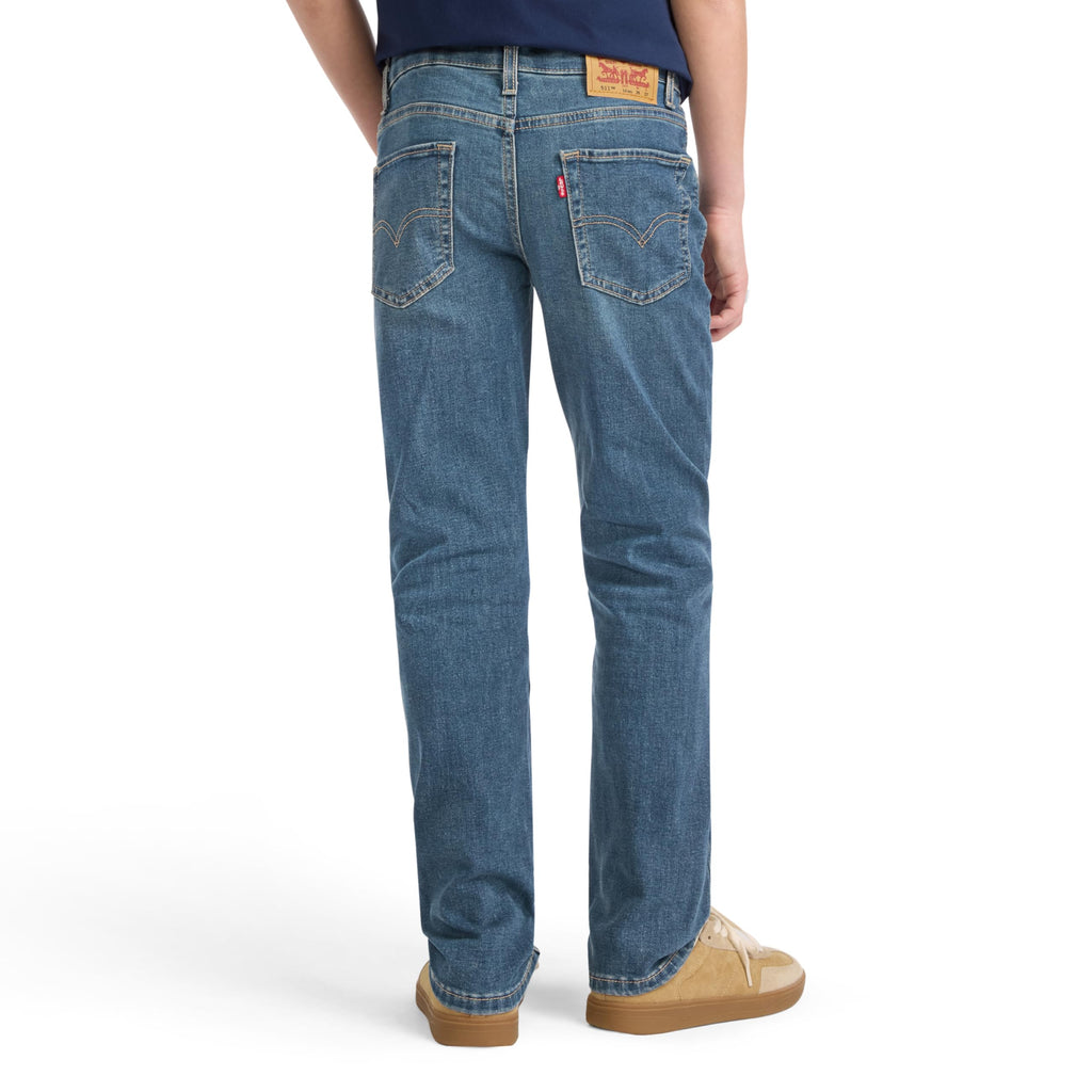 Levi's Jean 511 Slim Eco Performance Niño | Azul Medio Moteado