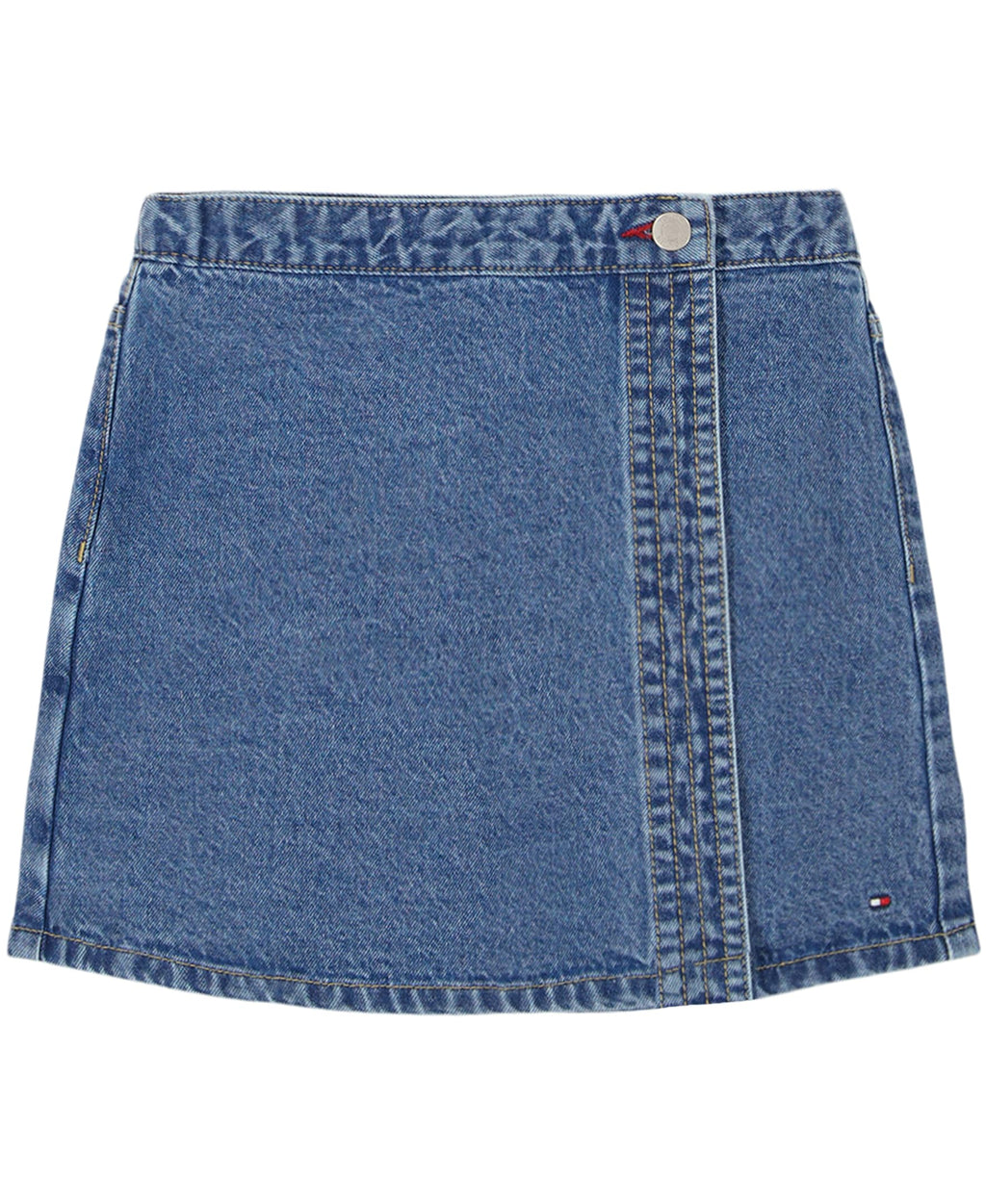 Falda Vaquera Tommy Hilfiger de Mezclilla para Niña