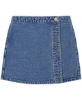 Falda Vaquera Tommy Hilfiger de Mezclilla para Niña