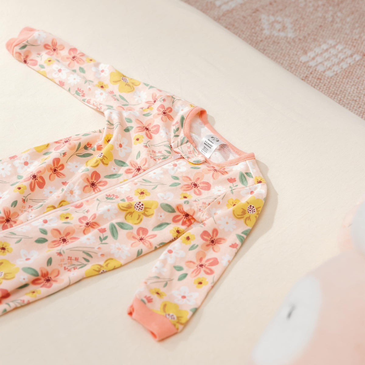 Gerber | Paquete 4 Mamelucos Sleep N' Play para Bebé Niña
